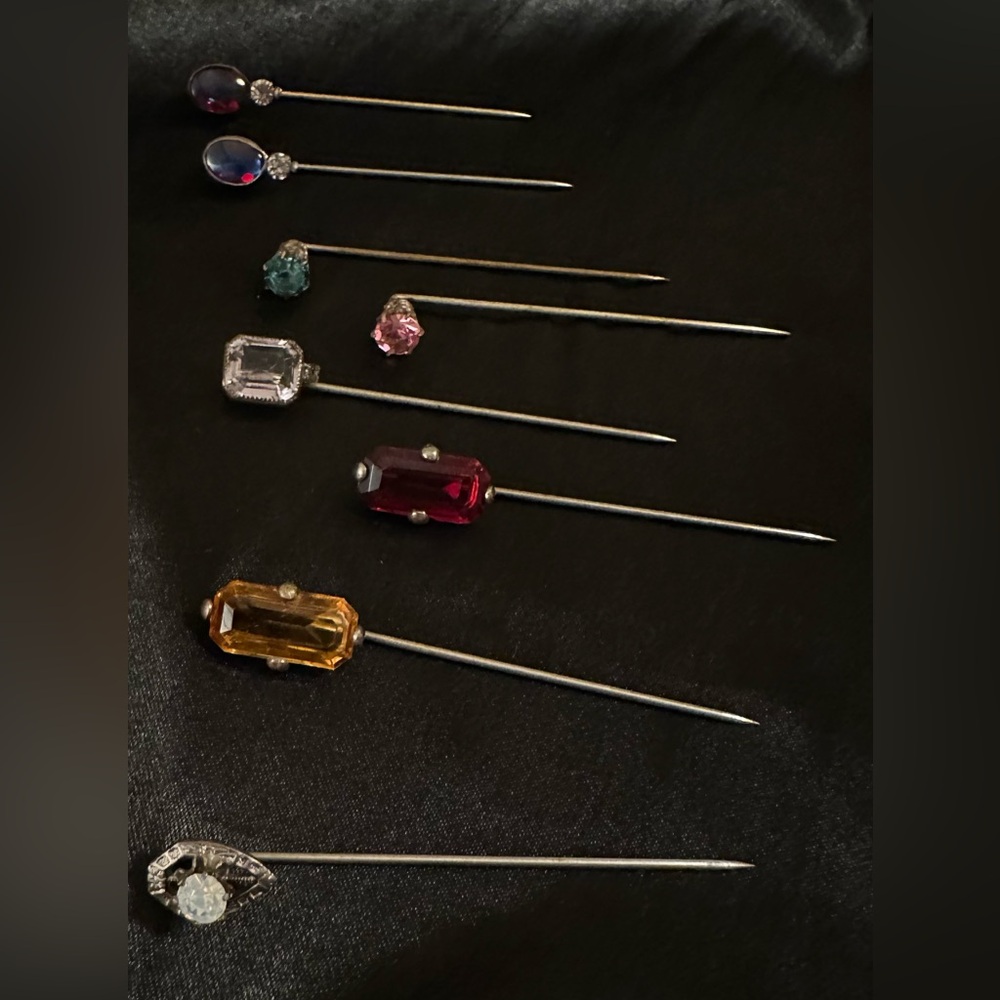 Vintage Stick Pin Collection - Exquisite Assortment - Picture 3 of 5